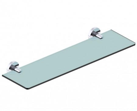 [KART-365671-33] Kartners 365671-33 CIRCO Glass Shelf 20"- Titanium 