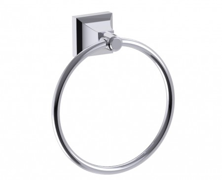 [KART-390460-81] Kartners 390460-81 GLASGOW Towel Ring Brushed Nickel