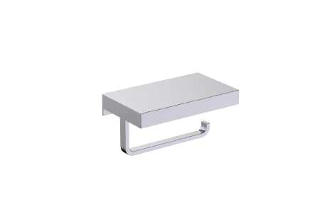 [KART-723151-81] Kartners 723151-81 Tissue Holder w/ Shelf Brushed Nickel 