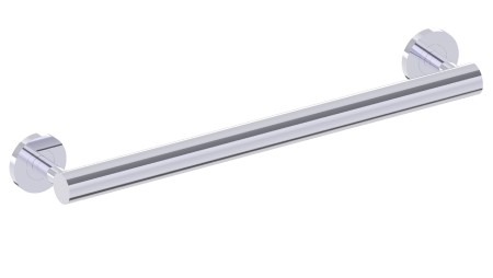 [KART-8289118-35MM-33] Kartners 8289118-35MM-33 New Bath Grab Bar Round 18" 35mm- Titanium 