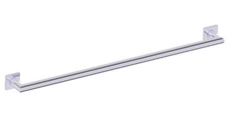 [KART-8289636-33] Kartners 8289636-33 Bath Grab Bar Round Mitred 36" SQ Rosette- Titanium 