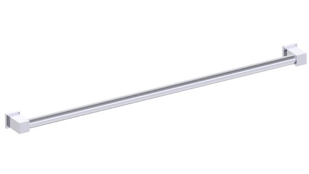 [KART-8289842-81] Kartners 8289842-81 Round Grab Bar w/ Square Ends 42"- Brushed Nickel