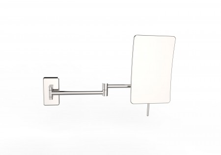 [KART-KCM-SS-8-81] Kartners KCM-SS-8-81 Rectangular Wall Mounted Mirror- Brushed Nickel
