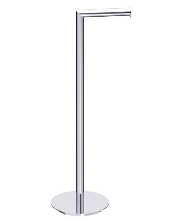 [KART-KFS-RD-TP-33] Kartners KFS-RD-TP-33 Round Free Standing Tissue Holder Titanium 