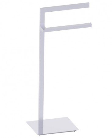 [KART-KFS-SQ-DTR1-81] Kartners KFS-SQ-DTR1-81 Double Towel Rail Square Brushed Nickel