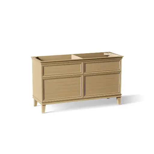 [KOH-33560-WEK] Kohler 33560-WEK Artifacts 60" Bathroom Vanity Cabinet Light Oak