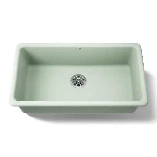 [KOH-5707-42] Kohler 5707-42 Iron Tones 33" Single Bowl Kitchen Sink Aspen Green