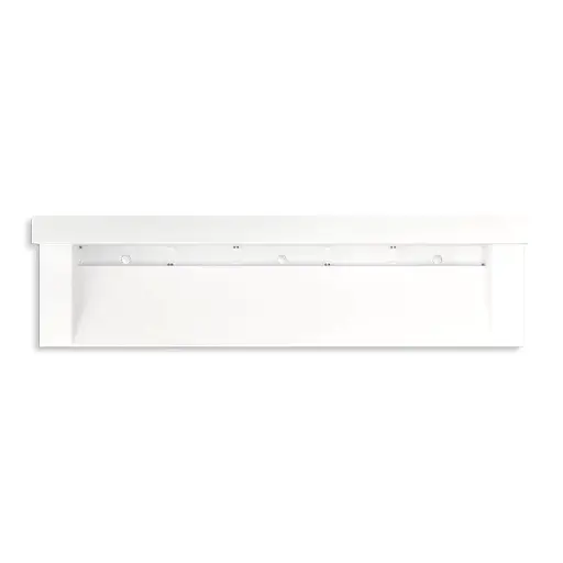 [KOH-81028-BSS-KEW] Kohler 81028-BSS-KEW Constellation 90" Wall Mount Trough Lavatory System Iconic White