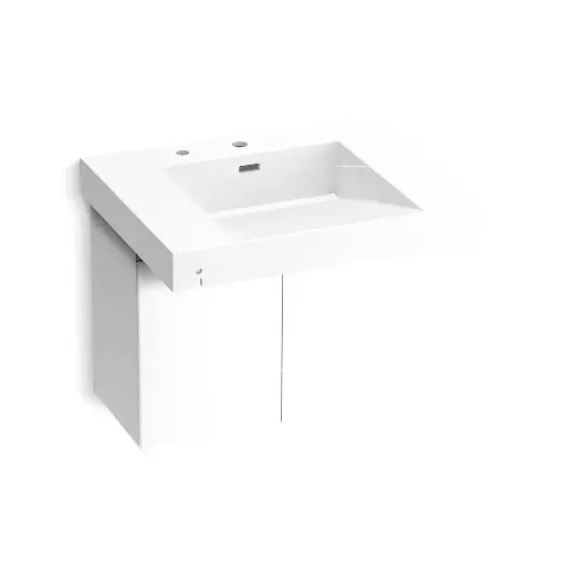 [KOH-81029-BPW-KCG] Kohler 81029-BPW-KCG Constellation 30" Wall Mount Lavatory System Glacier White