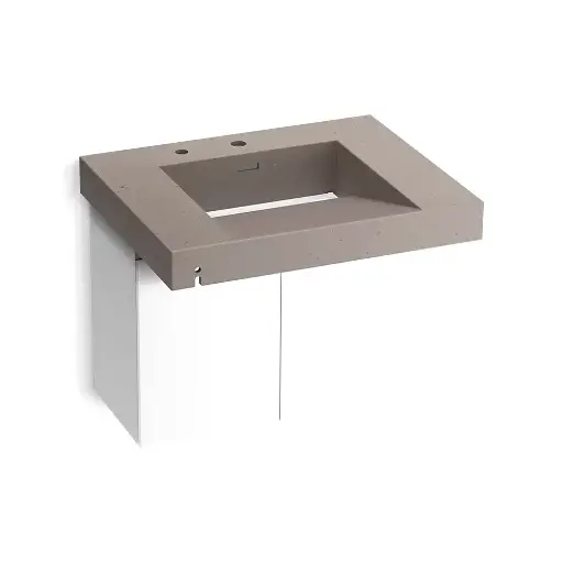 [KOH-81029-BPW-KCT] Kohler 81029-BPW-KCT Constellation 30" Wall Mount Lavatory System Concrete