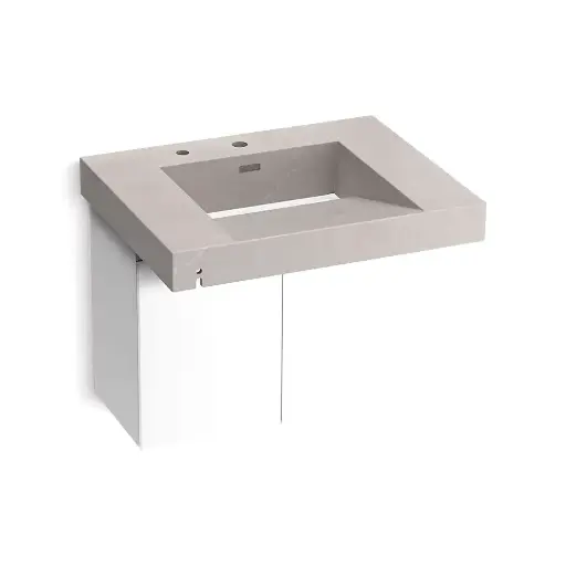 [KOH-81029-BPW-KED] Kohler 81029-BPW-KED Constellation 30" Wall Mount Lavatory System Desert Silver