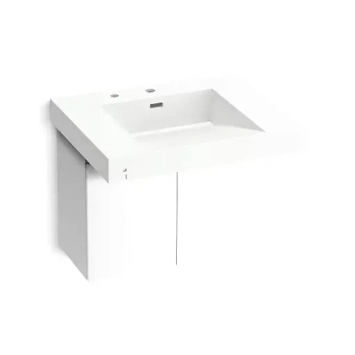 [KOH-81029-BPW-KEH] Kohler 81029-BPW-KEH Constellation 30" Wall Mount Lavatory System Miami White