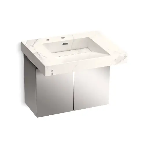 [KOH-81029-BSS-KEG] Kohler 81029-BSS-KEG Constellation 30" Wall Mount Lavatory System Et Cal Gold