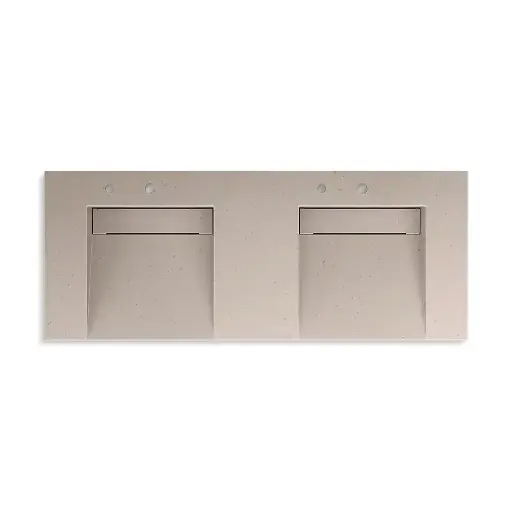 [KOH-81030-BSS-KCC] Kohler 81030-BSS-KCC Constellation 60" Wall Mount Basin System Canvas