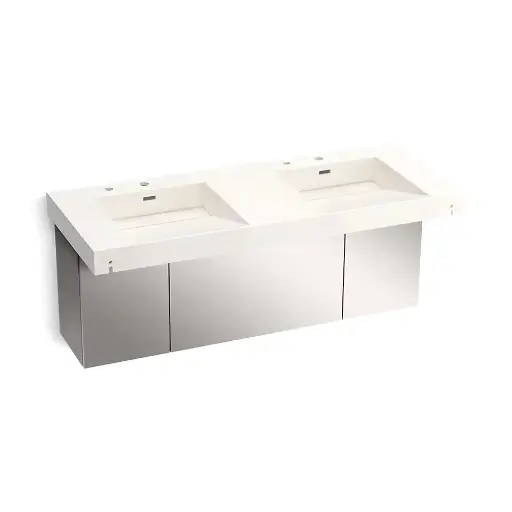 [KOH-81030-BSS-KCR] Kohler 81030-BSS-KCR Constellation 60" Wall Mount Basin System Arrow Root