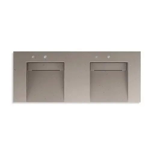 [KOH-81030-BSS-KCT] Kohler 81030-BSS-KCT Constellation 60" Wall Mount Basin System Concrete