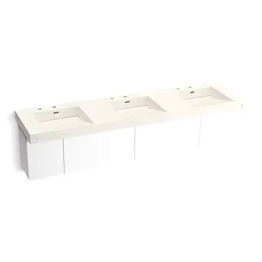 [KOH-81031-BPW-KCR] Kohler 81031-BPW-KCR Constellation 90" Wall Mount Lavatory System Arrow Root