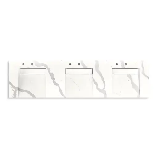 [KOH-81031-BSS-KEB] Kohler 81031-BSS-KEB Constellation 90" Wall Mount Lavatory System Et Bianco Cal