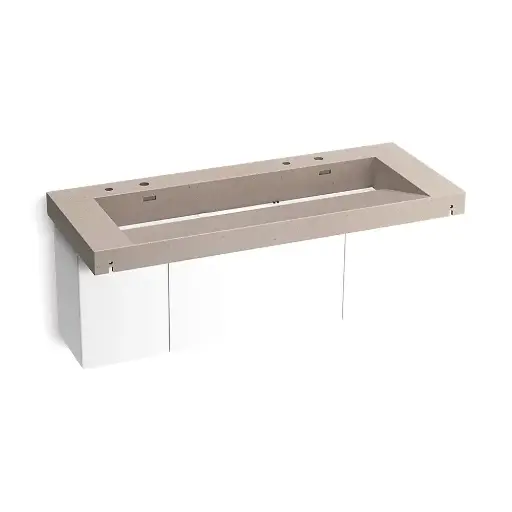 [KOH-81032-BPW-KCC] Kohler 81032-BPW-KCC Constellation 60" Wall Mount Trough System Canvas
