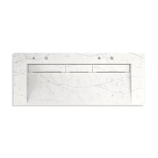 [KOH-81032-BSS-KEP] Kohler 81032-BSS-KEP Constellation 60" Wall Mount Trough System Pearl Jasmine