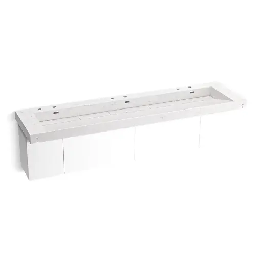 [KOH-81033-BPW-KEP] Kohler 81033-BPW-KEP Constellation 90" Wall Mount Trough System Pearl Jasmine