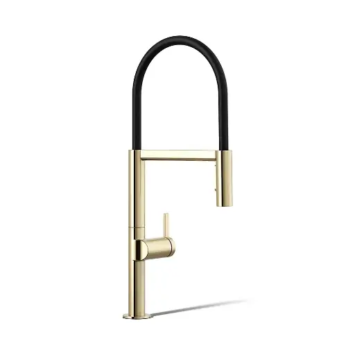 [KOH-28267-AF] Kohler 28267-AF Components Semi Professional Kitchen Sink Faucet Vibrant French Gold