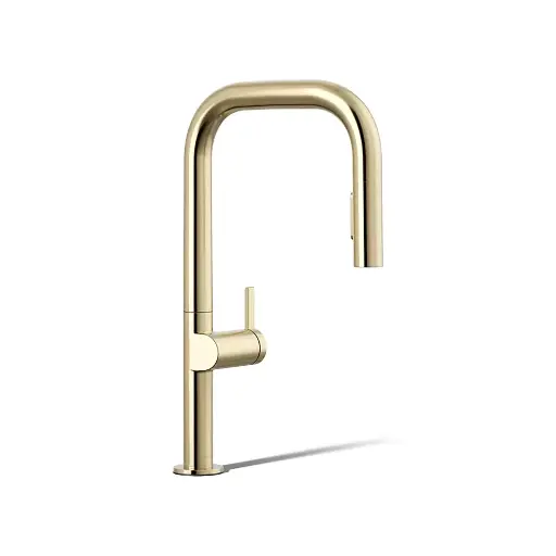 [KOH-28269-AF] Kohler 28269-AF Components Pull Down Kitchen Sink Faucet Vibrant French Gold