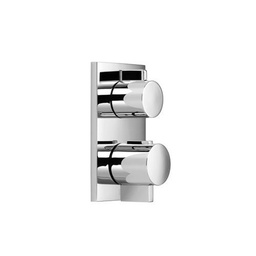 [DOR-36425670-000010] Dornbracht 36425670 Deque Concealed Thermostat With One Way Colume Control Polished Chrome