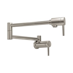 [DEL-1165LF-SS] Delta 1165LF Contemporary Wall Mount Pot Filler Brilliance Stainless