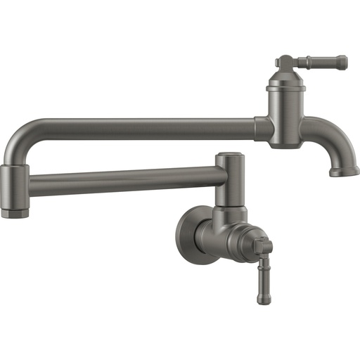 [DEL-1190LFL-KS] Delta 1190LFL-KS Broderick Wall Mount Pot Filler 2L Black Stainless