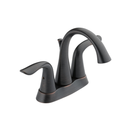 [DEL-2538-RBMPU-DST] Delta 2538 Lahara Two Handle Centerset Lavatory Faucet Venetian Bronze