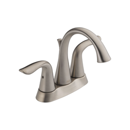 [DEL-2538-SSMPU-DST] Delta 2538 Lahara Two Handle Centerset Lavatory Faucet Brilliance Stainless