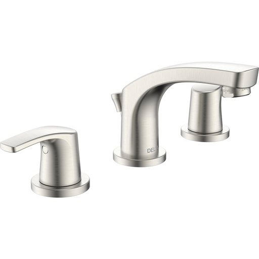 [DEL-3534LF-SS] Delta 3534LF-SS Wynne Two Handle Widespread Lavatory Faucet Stainless