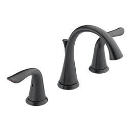 [DEL-3538-RBMPU-DST] Delta 3538 Lahara Two Handle Widespread Lavatory Faucet Venetian Bronze