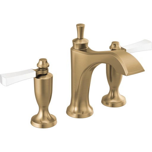 [DEL-3556-GSMPU-DST] Delta 3556-GSMPU-DST Dorval Widespread Bathroom Faucet