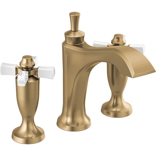 [DEL-3557-GSMPU-DST] Delta 3557-GSMPU-DST Dorval Two Handle Widespread Bathroom Faucet