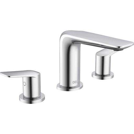 [DEL-3571LF-LPU] Delta 3571LF-LPU Portage Widespread Faucet Less Pop-up Chrome