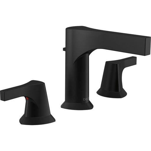 [DEL-3574-BLMPU-DST] Delta 3574-BLMPU-DST Zura Two Handle Widespread Lavatory Faucet Matte Black