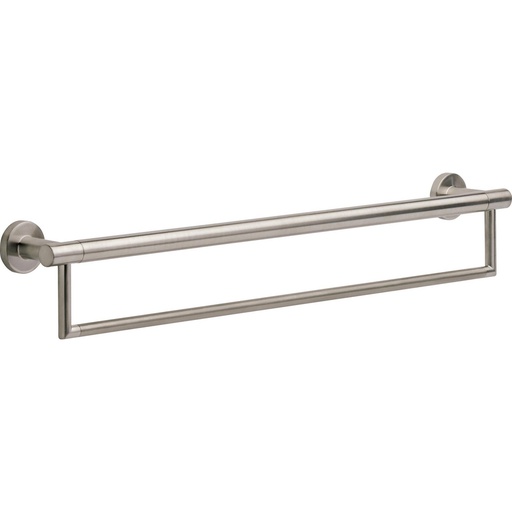 [DEL-41519-SS] Delta 41519-SS Contemporary 24" Towel Bar With Assist Bar Stainless