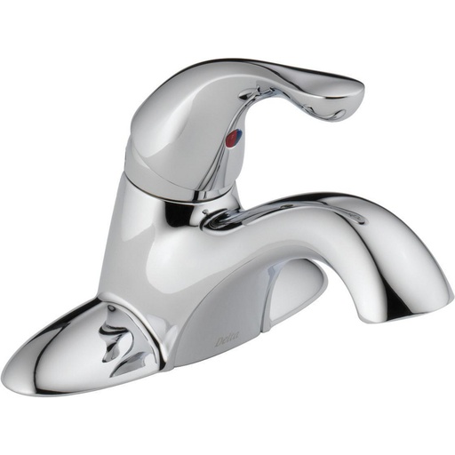 [DEL-500-DST] Delta 500-DST Classic Centerset Bath Faucet Single Handle Less Pop-Up Chrome