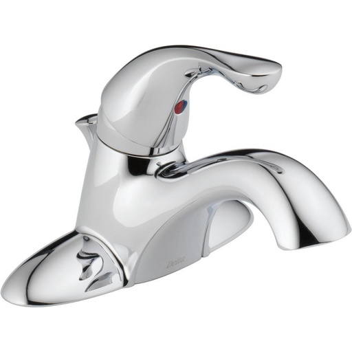 [DEL-520-DST] Delta 520 Classic Single Handle Centerset Lavatory Faucet Chrome