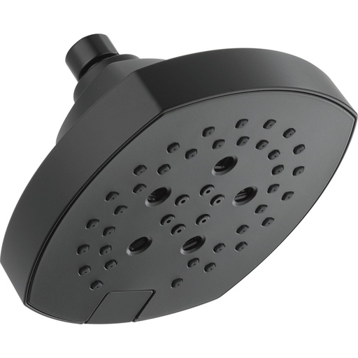 [DEL-52663-BL] Delta 52663-BL 5-Setting H2Okinetic Shower Head Matte Black