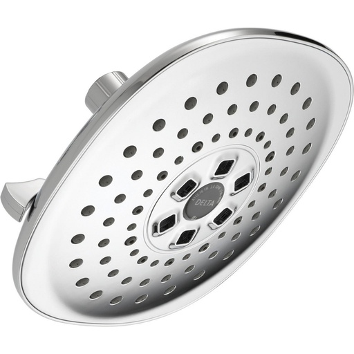 [DEL-52686] Delta 52686 Contemporary 3 Setting H2Okinetics Raincan Showerhead Chrome