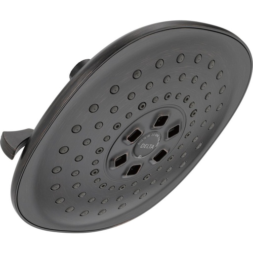 [DEL-52686-RB] Delta 52686-RB Contemporary 3 Setting H2Okinetics Raincan Showerhead Venetian Bronze