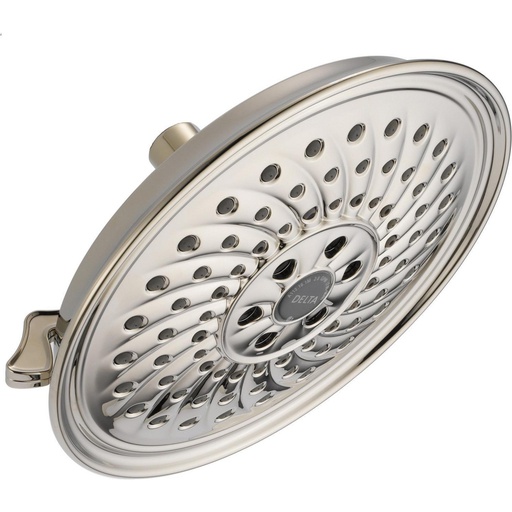 [DEL-52687-PN] Delta 52687-PN Traditional 3 Setting H2Okinetics Raincan Showerhead Polished Nickel