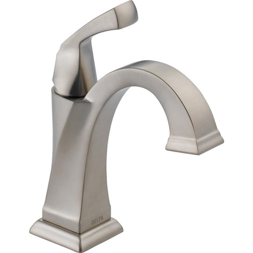 [DEL-551-SS-DST] Delta 551 Dryden Single Handle Lavatory Faucet Brilliance Stainless