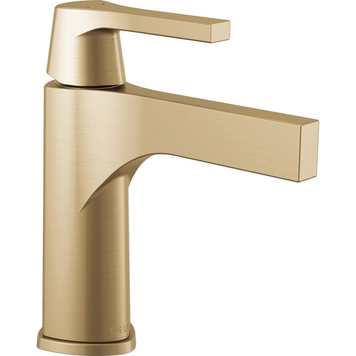 [DEL-574-CZMPU-DST] Delta 574-CZMPU-DST Zura Single Handle Lavatory Faucet Champagne Bronze