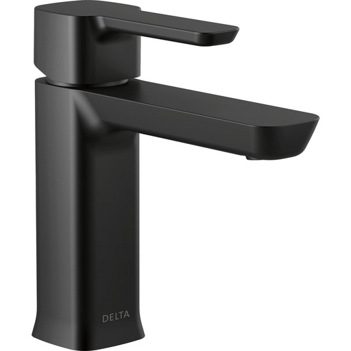 [DEL-581LF-BLGPM-PP] Delta 581LF-BLGPM-PP Kami Single Handle Project Pack Faucet Matte Black