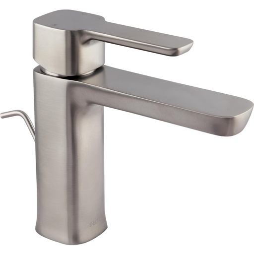[DEL-581LF-SS] Delta 581LF-SS Kami Single Handle Lavatory Faucet Stainless Steel