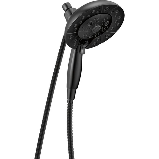 [DEL-58480-BL-PK] Delta 58480-BL-PK Multi-Setting H2Okinetic In2Ition Hand Shower Matte Black